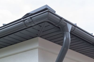 Close-up of Gutter Cover Finish